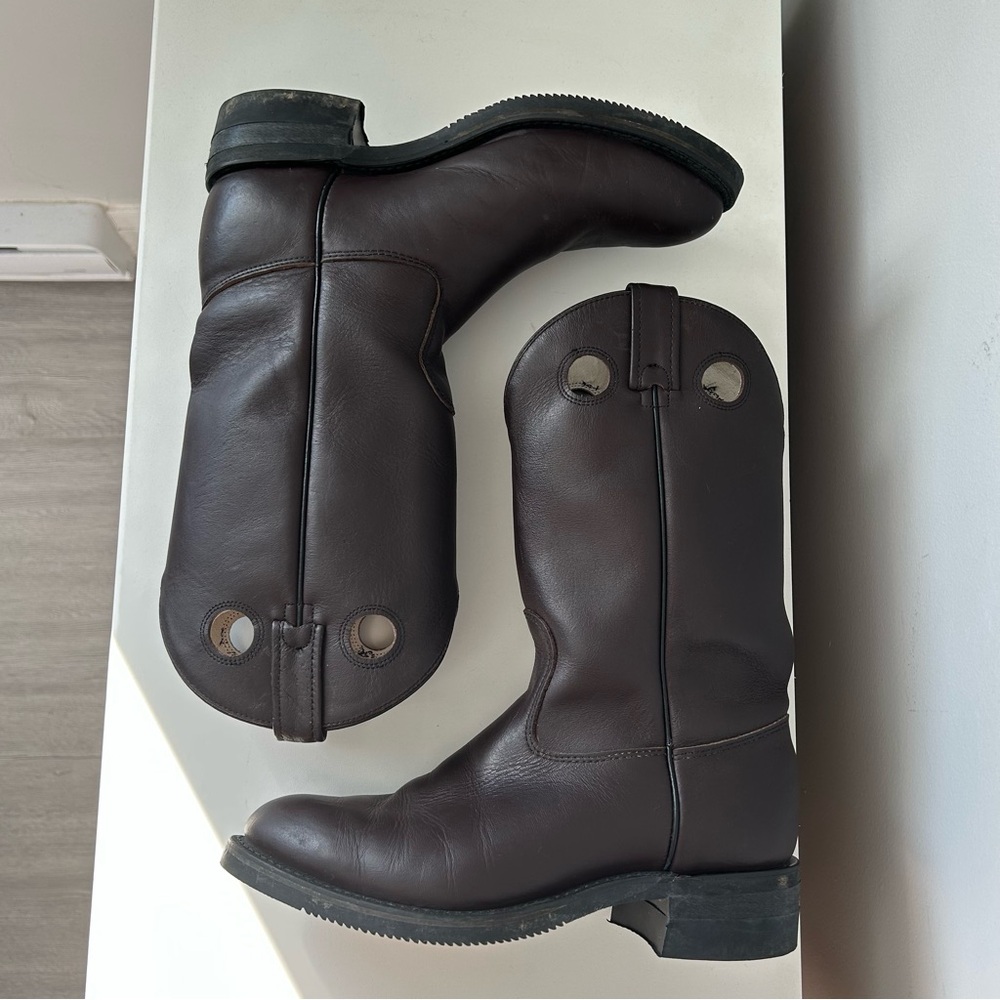 [8] 3E Canada West Boots Men’s 5060 in Walnut Brown Leather Oil Proof Boot - Picture 5 of 14